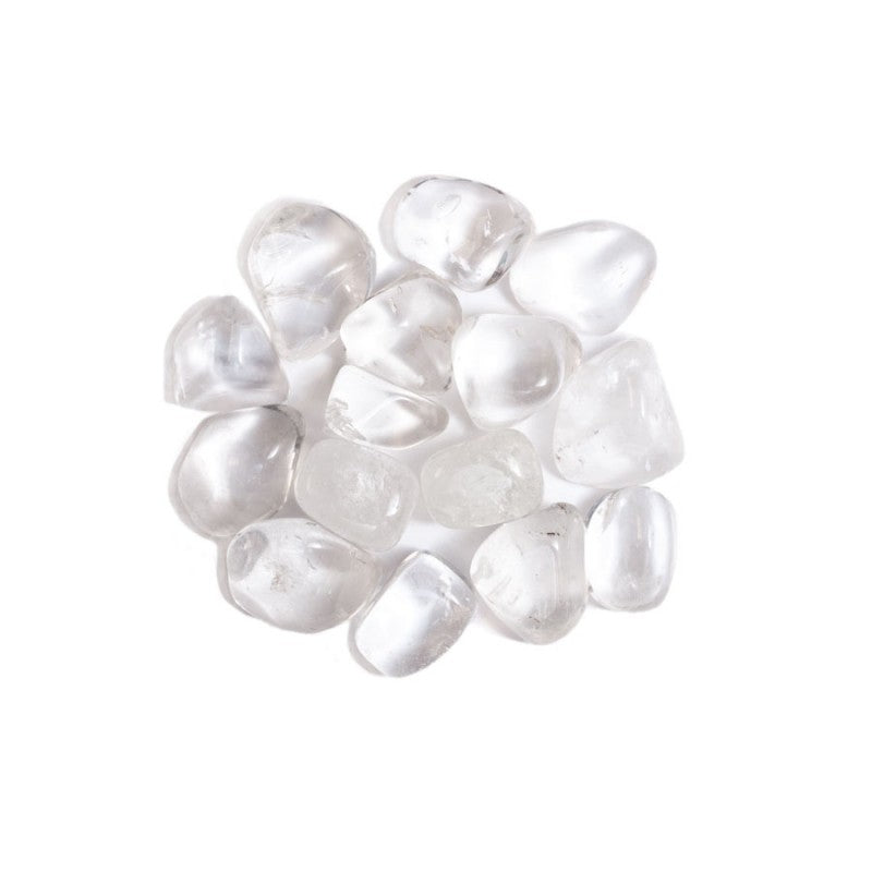 Energía que ordena y equilibra (bolsa 15 rodados cuarzo blanco 1,5 - 2 cm)