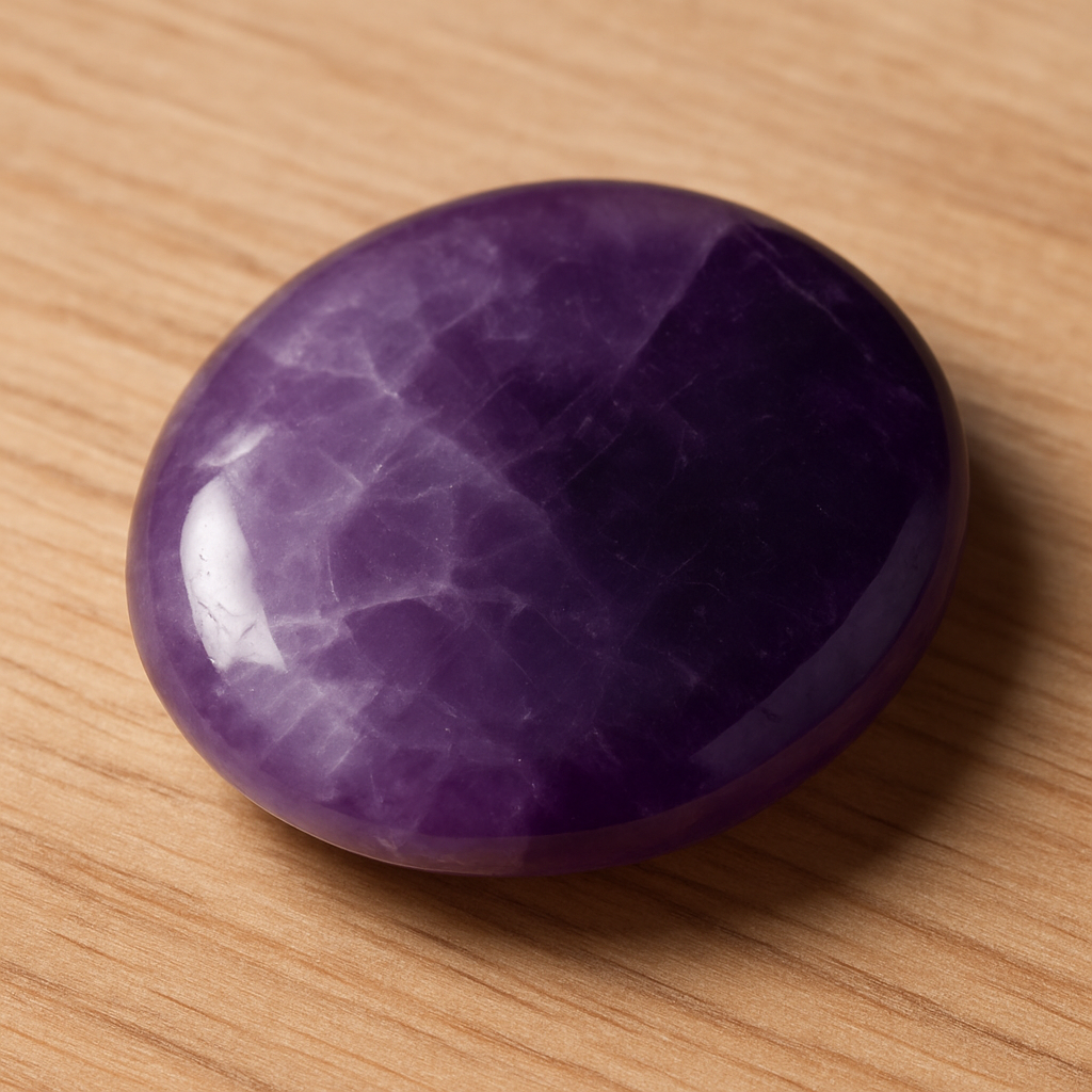 Energía de serenidad y claridad mental (piedra chakra amatista 3-4 cm)