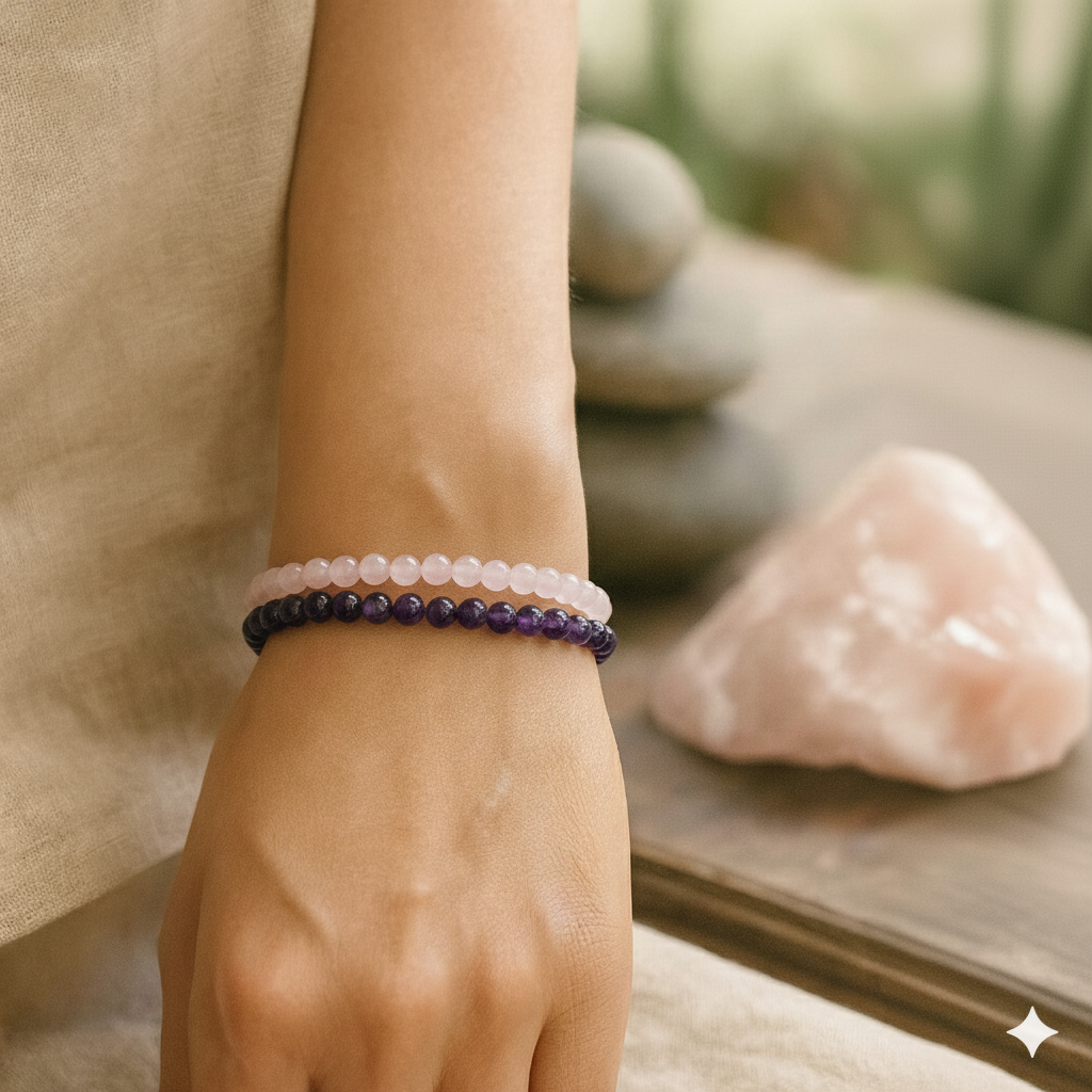 Armonía para el corazón - Pack 2 pulseras poderosas