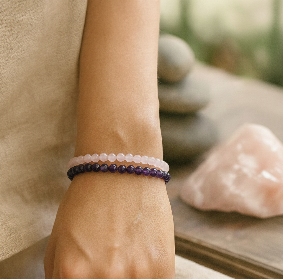 Armonía para el corazón - Pack 2 pulseras poderosas