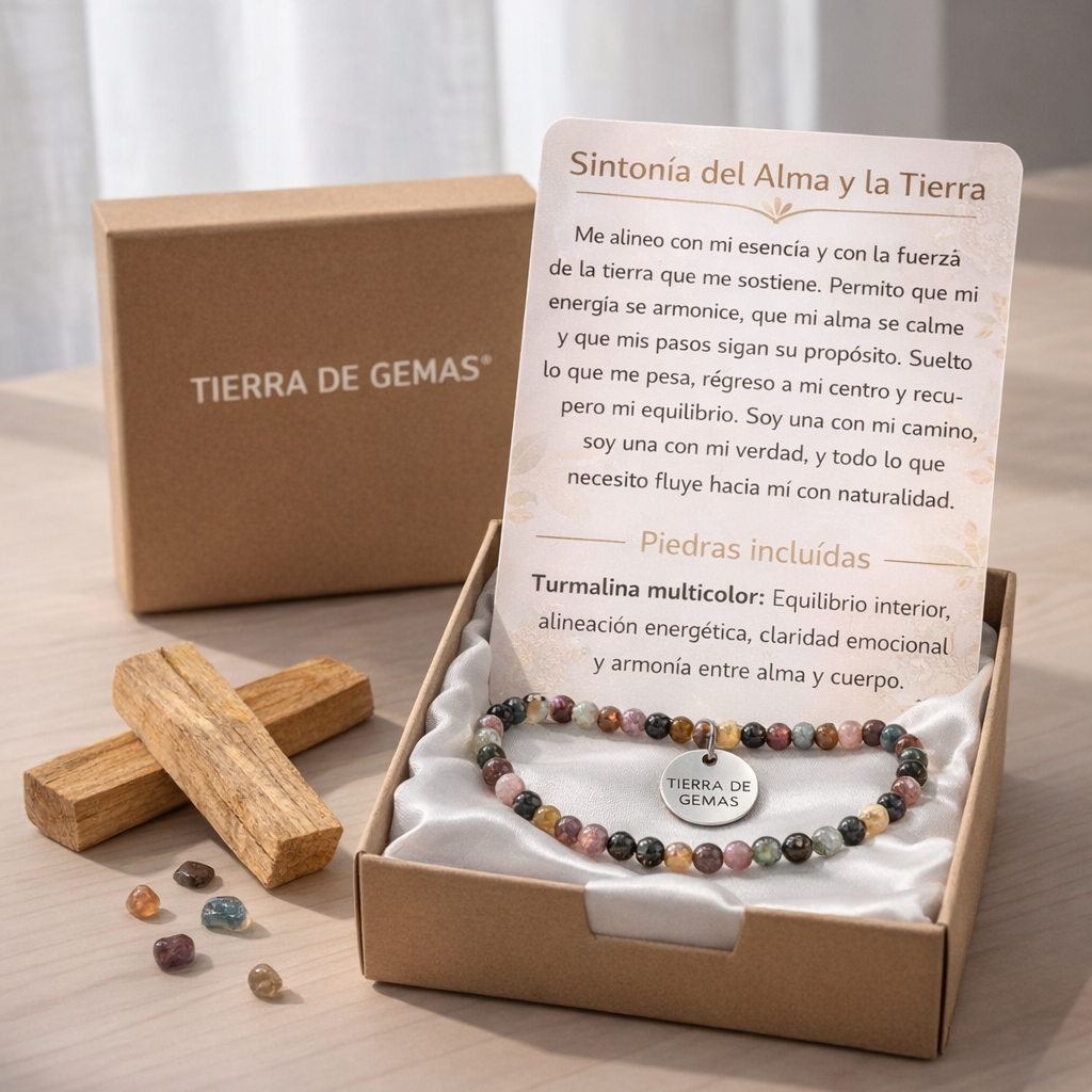 Sintonía del Alma y la Tierra (Pulsera bolas 4mm)