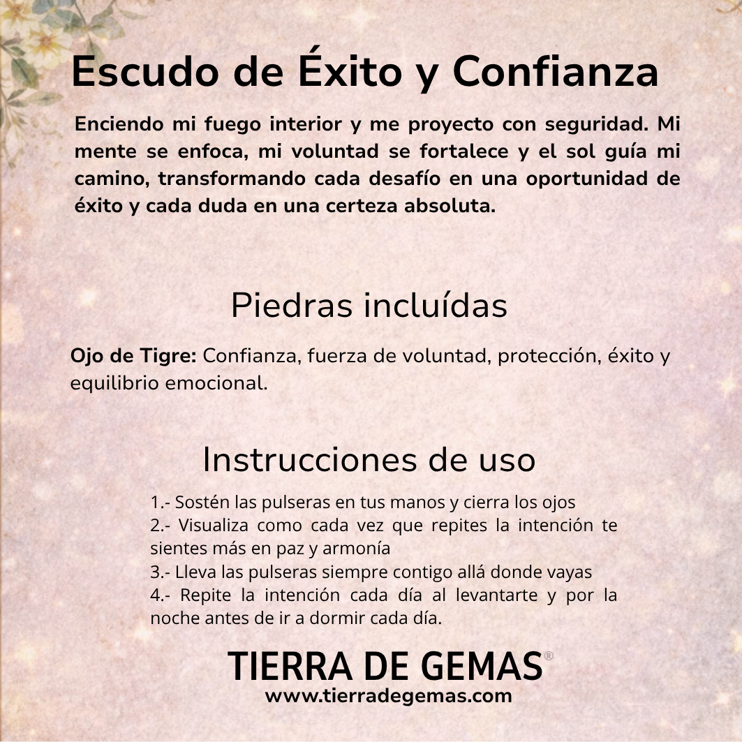 Confianza y Fuerza en tu Interior (collar ojo de tigre caramelito 1 cm)