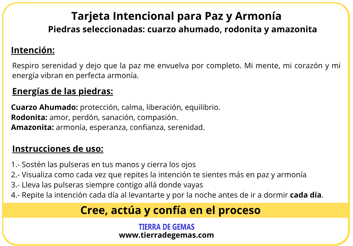 Paz y Armonía - Pack 3 pulseras poderosas