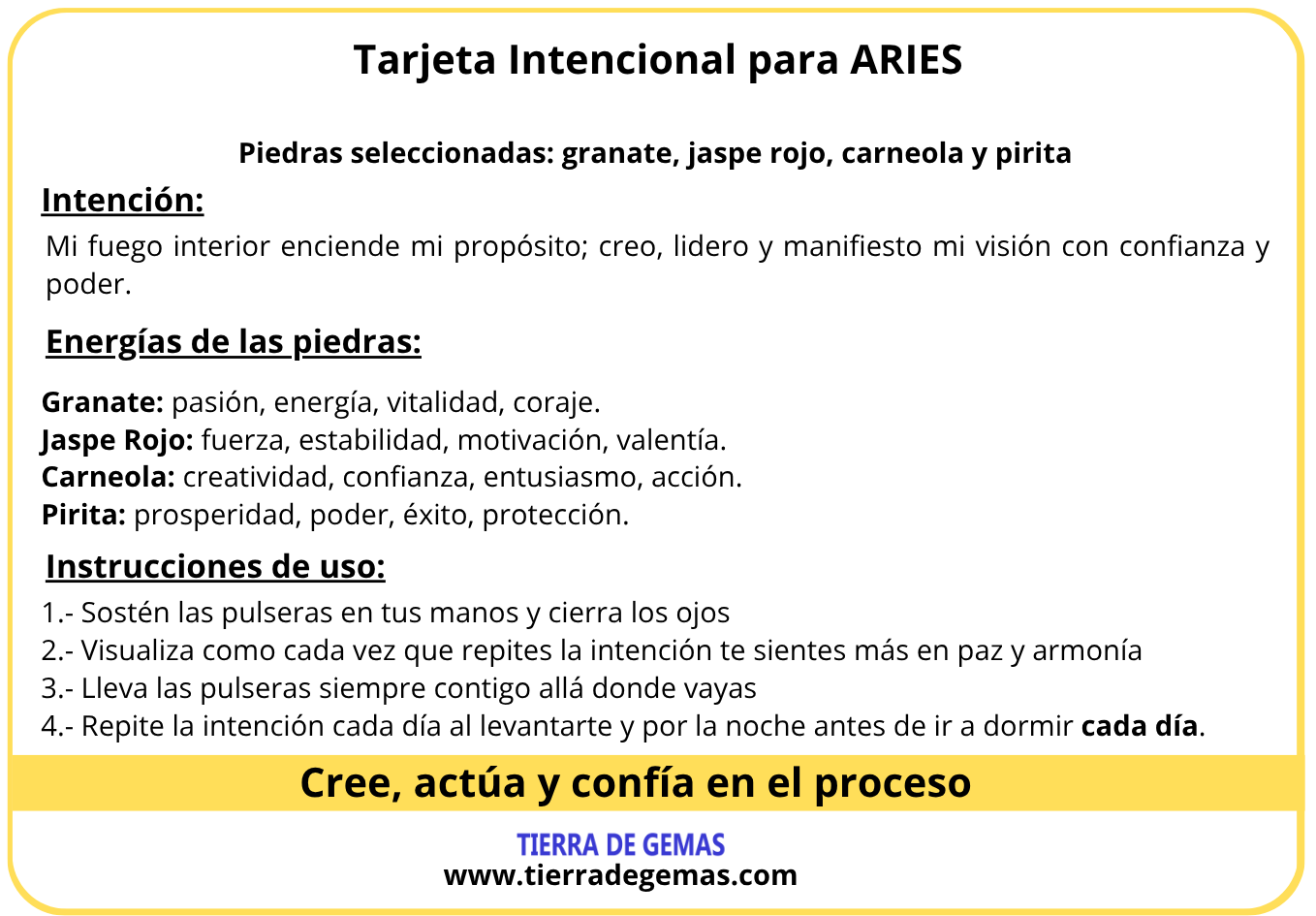 Set Pulseras Aries
