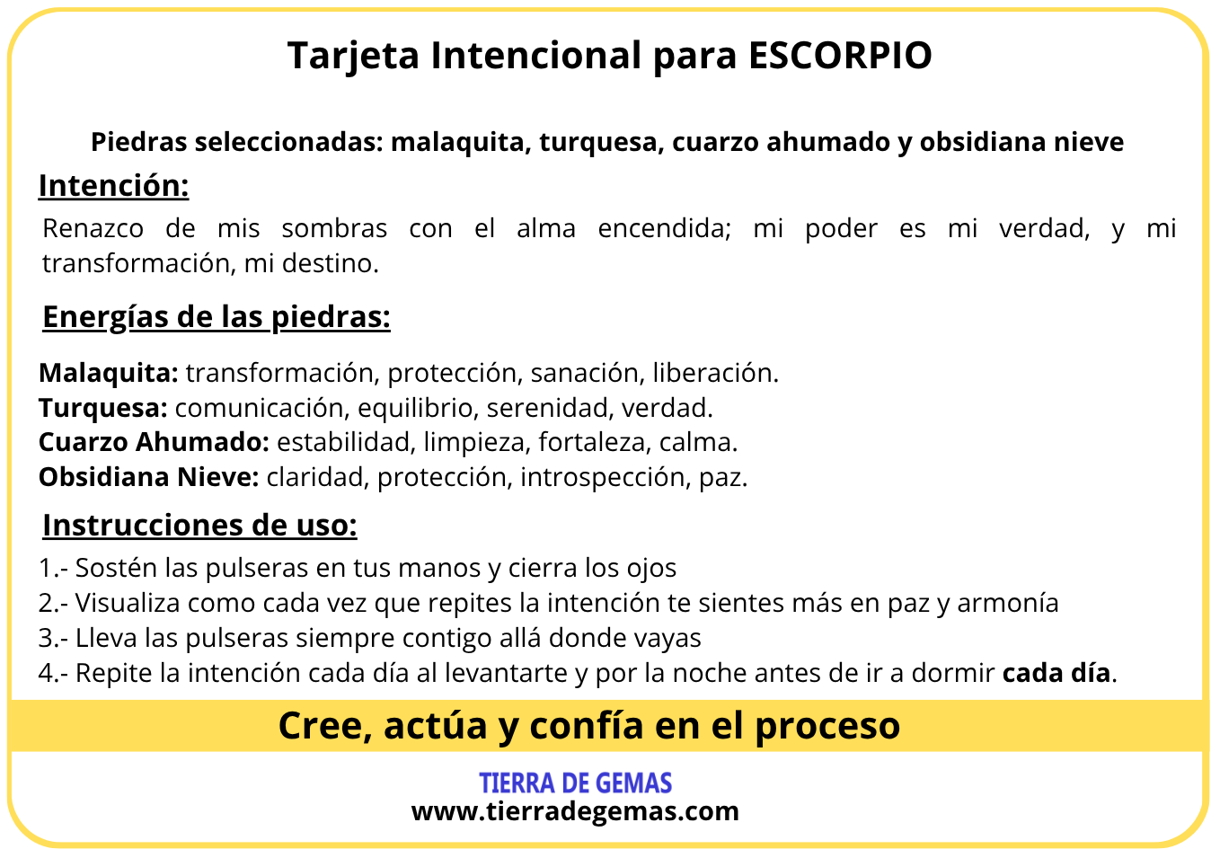 Set Pulseras Escorpio