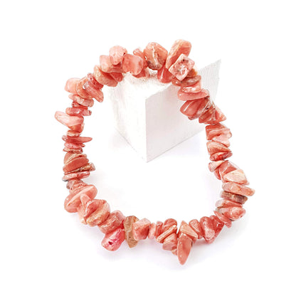 Pulsera rodocrosita chip