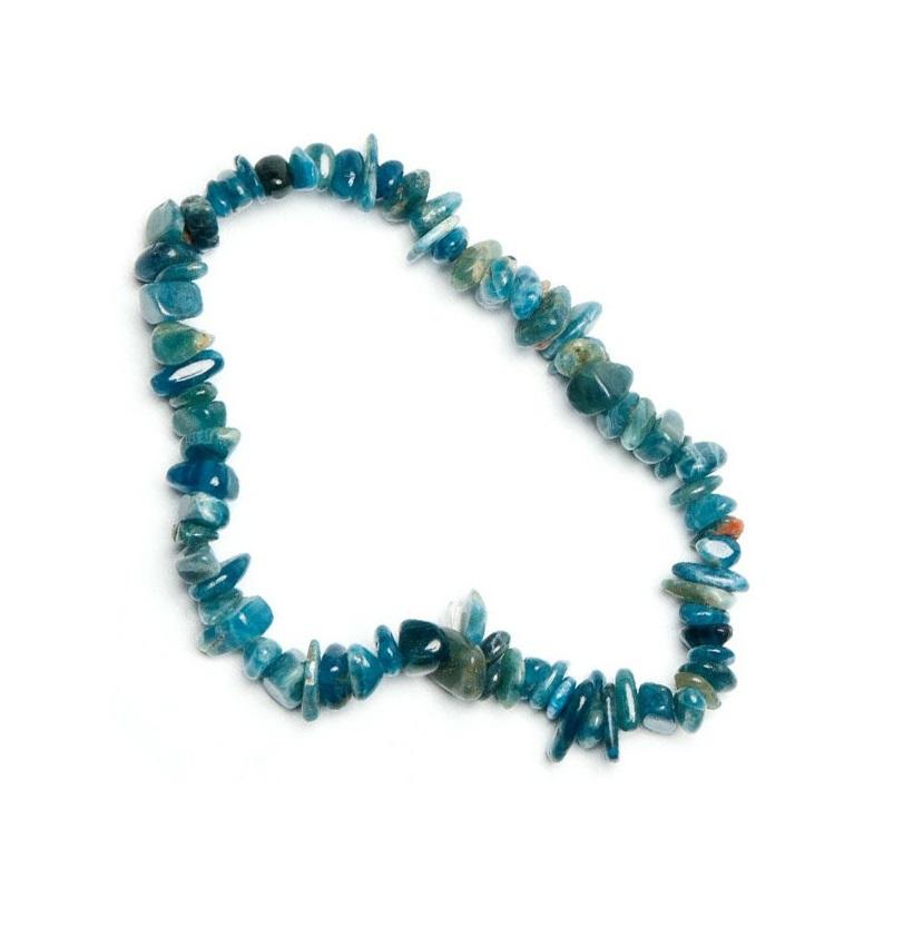 Pulsera apatito azul chip