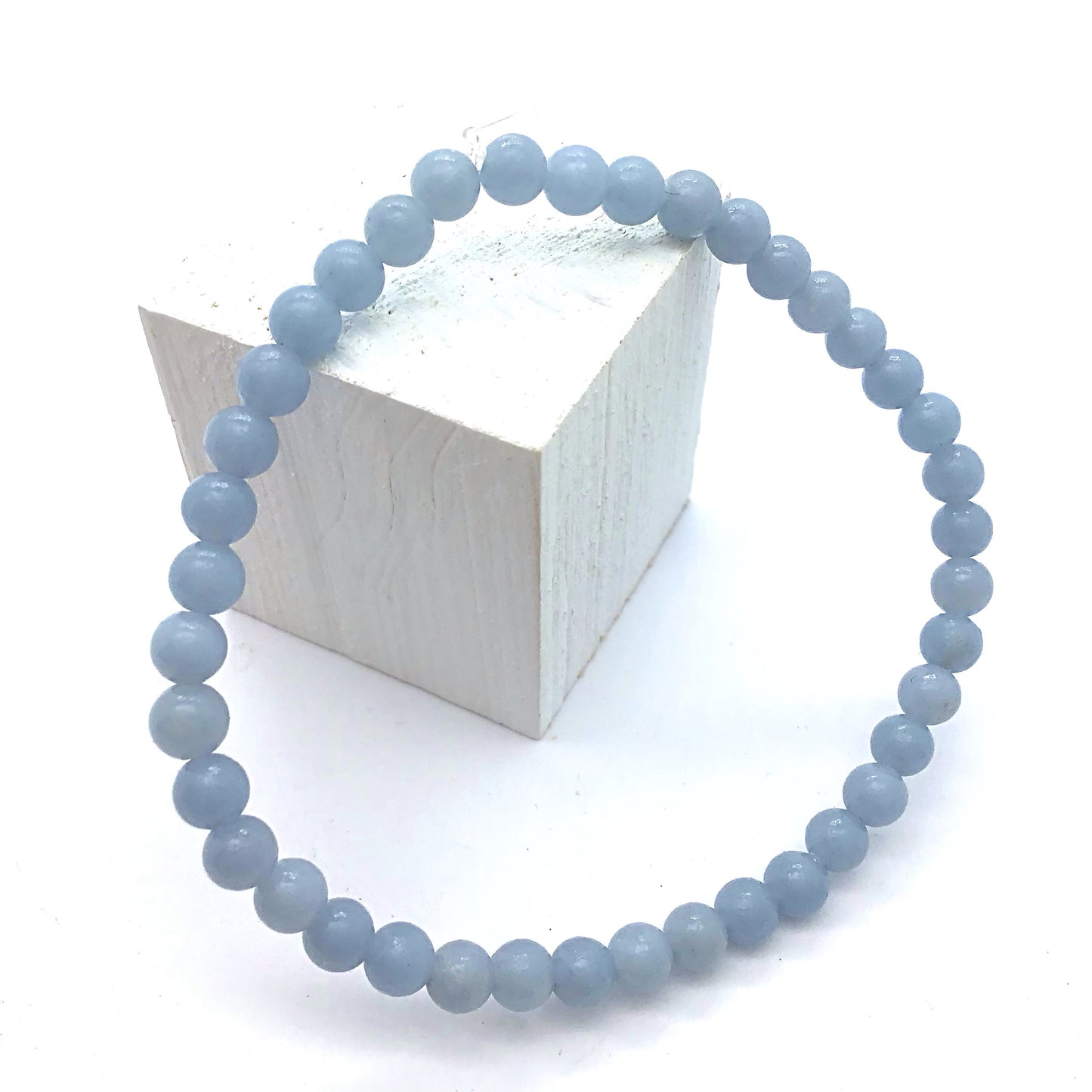 Pulsera angelita bolas 4mm