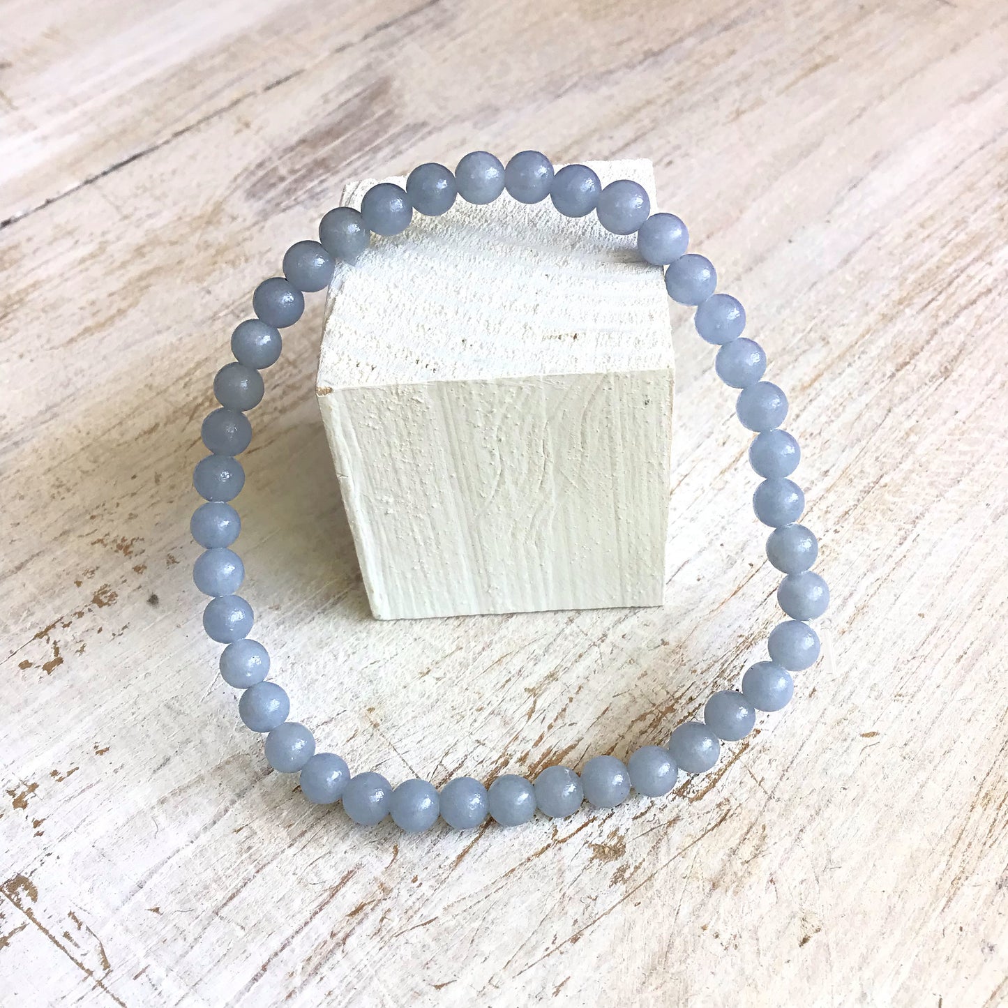 Pulsera angelita bolas 4mm