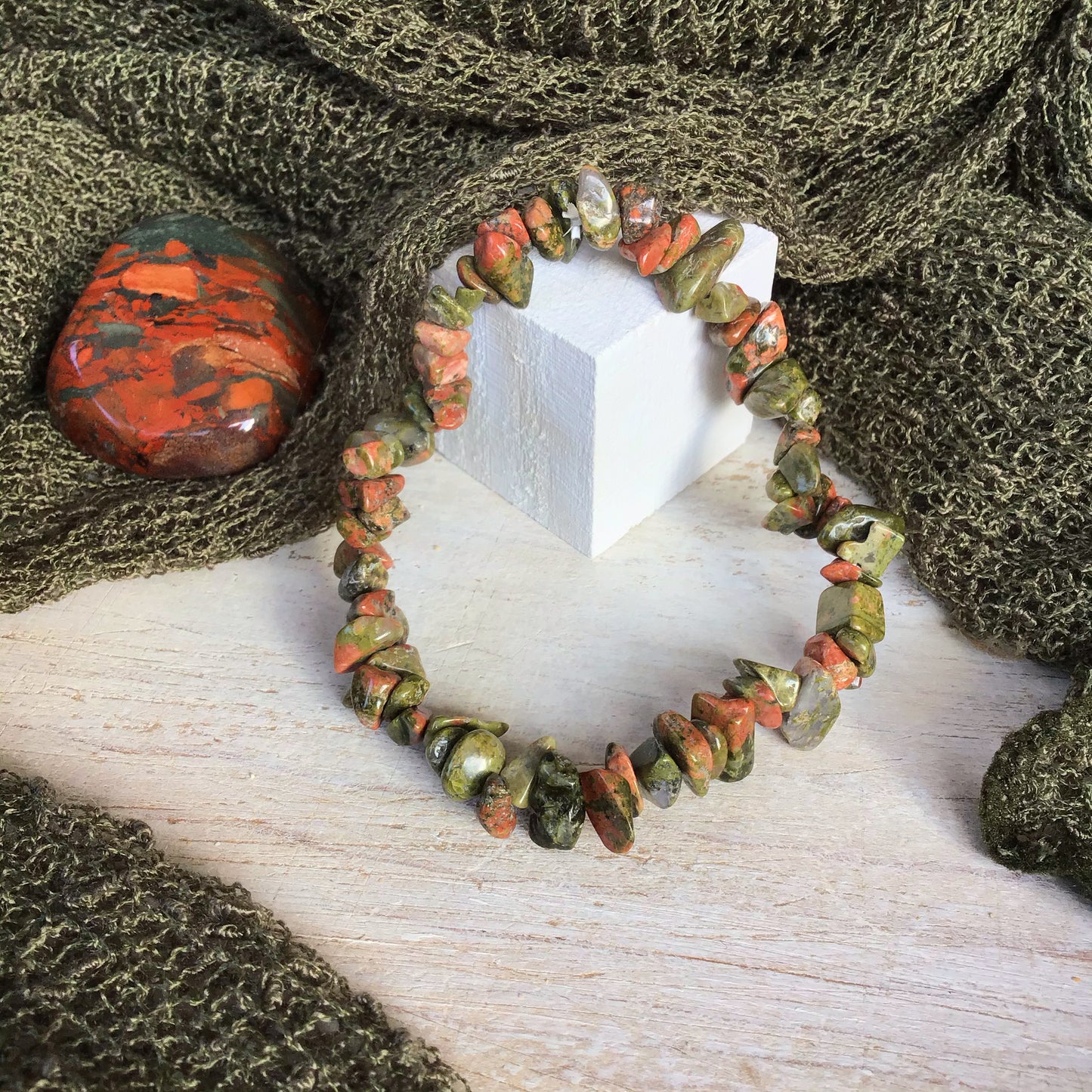 Pulsera unakita chip