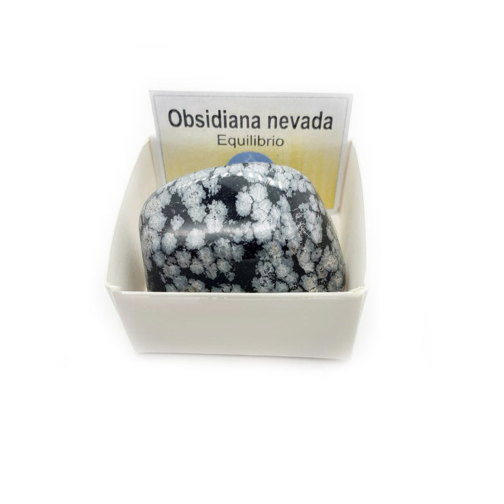 Obsidiana Nevada rodado 3-4 cm