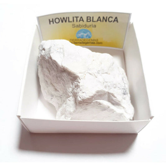 Howlita Blanca En Bruto 3-4 cm