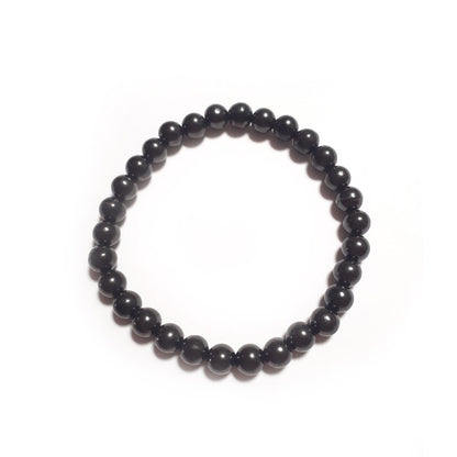 Pulsera Shungit bolas 6mm