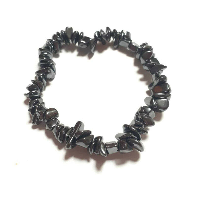 Pulsera chip hematite