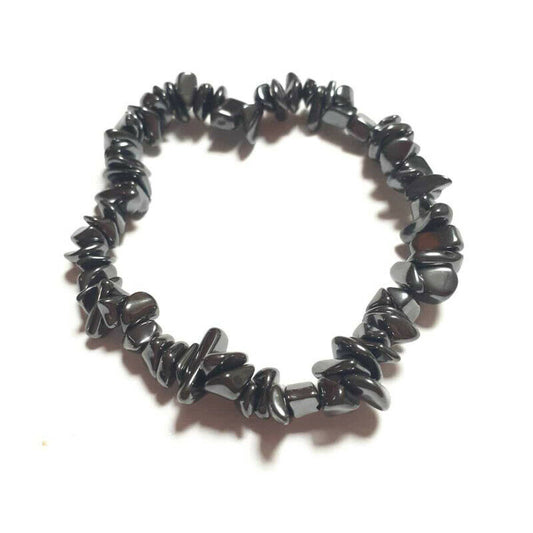 Pulsera chip hematite