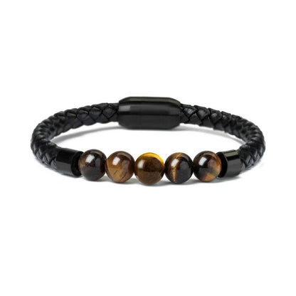 Pulsera ojo de tigre bolas 6mm