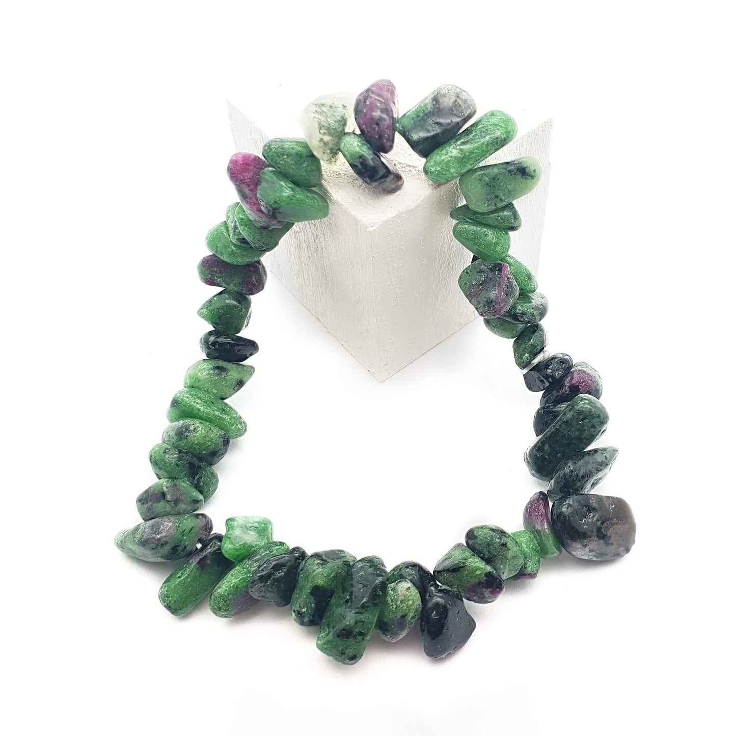 Pulsera Rubi Zoisita chip
