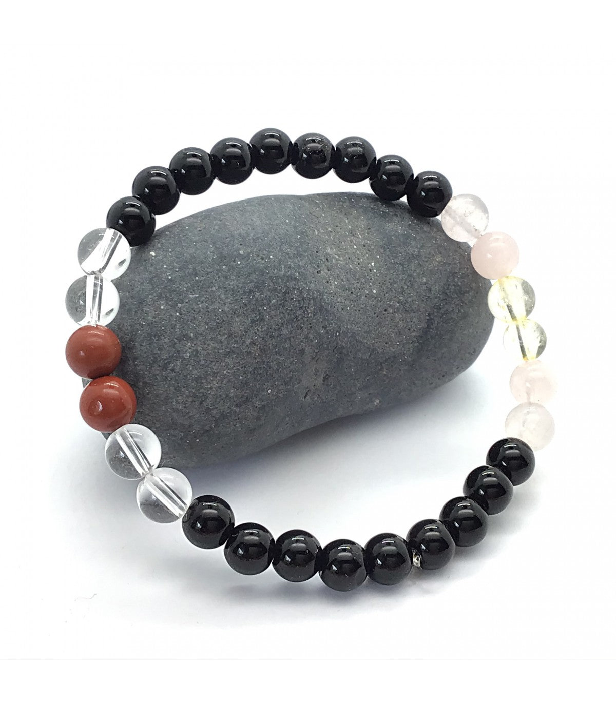 Pulsera anti ansiedad y estrés para mujer bolas 6mm