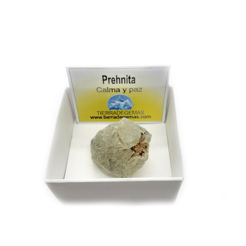 Prehnita en bruto 3-4 cm