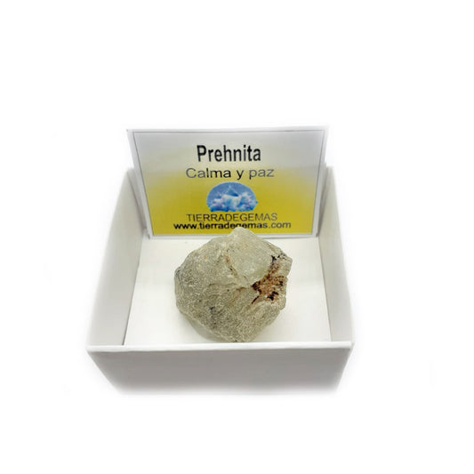 Prehnita en bruto 3-4 cm