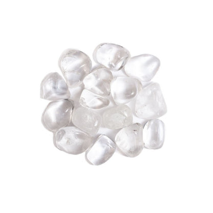 Energía que ordena y equilibra (bolsa 15 rodados cuarzo blanco 1,5 - 2 cm)