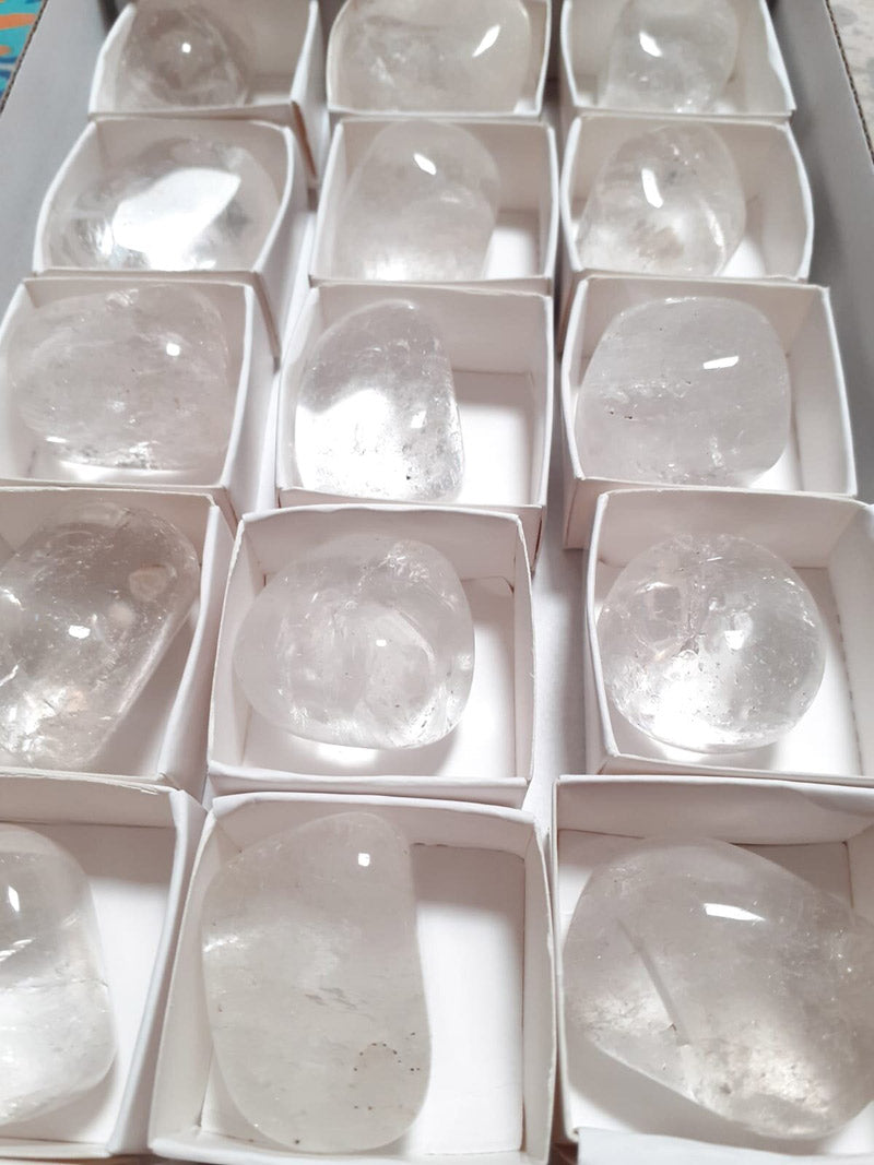 Cristal de roca rodado 3-4 cm