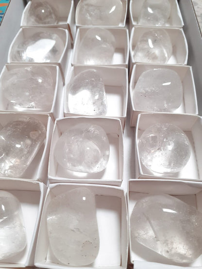 Cristal de roca rodado 3-4 cm