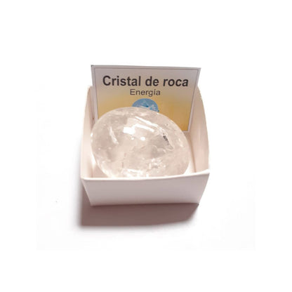Cristal de roca rodado 3-4 cm