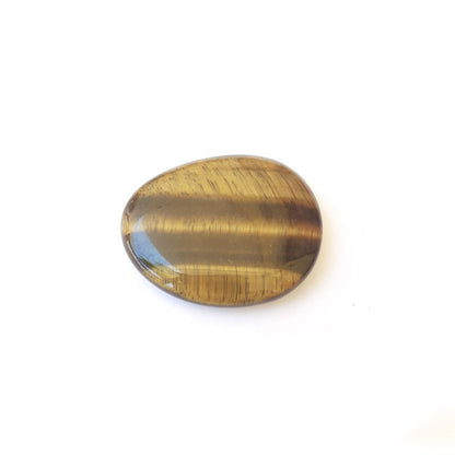 Tu guía de enfoque y éxito (piedra chakra ojo de tigre 3-4 cm)