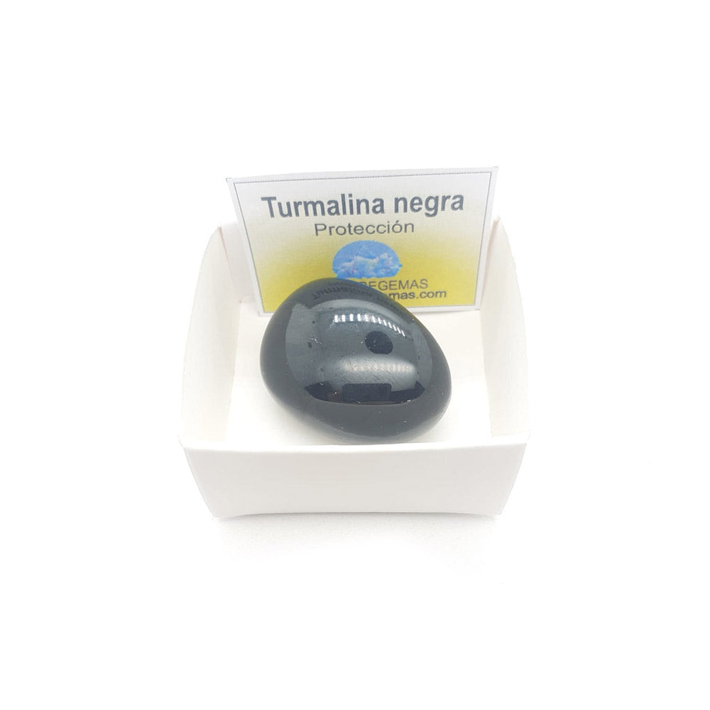 Turmalina negra rodado 3-4 cm