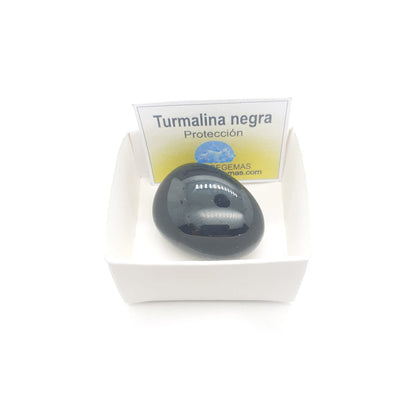 Turmalina negra rodado 3-4 cm
