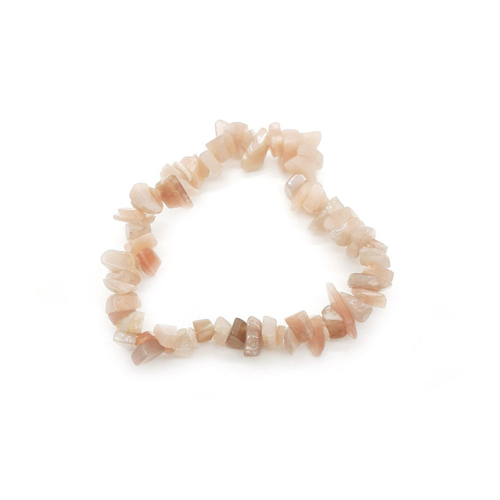 Pulsera piedra sol chip elástica