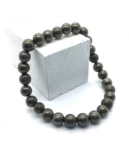 Pulsera Abundancia Infinita - Pirita 6mm