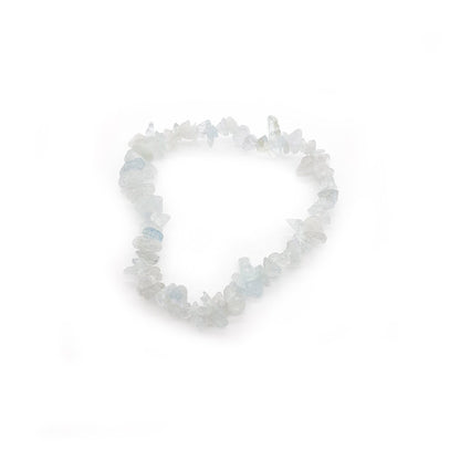 Pulsera aguamarina chip