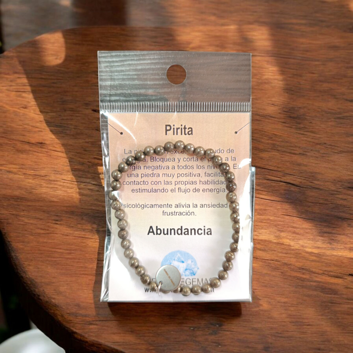 Pack abundancia y alegría 2 pulseras citrino y pirita