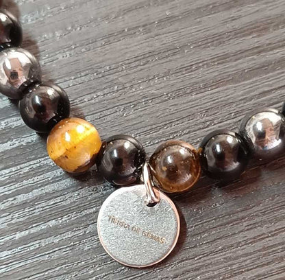 Pulsera Triple Protección Para Suerte, Fuerza y Equilibrio