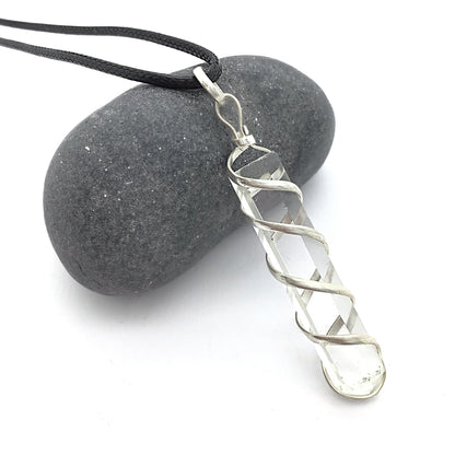 Luz Interior – Collar de Cuarzo Natural 4-5 cm