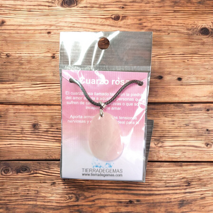 Ritual del Amor Propio (Collar y pulsera de cuarzo rosa)