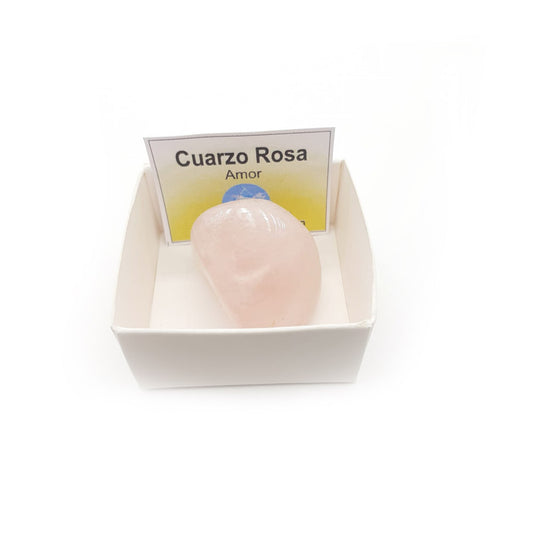 Cuarzo rosa rodado 2-3 cm