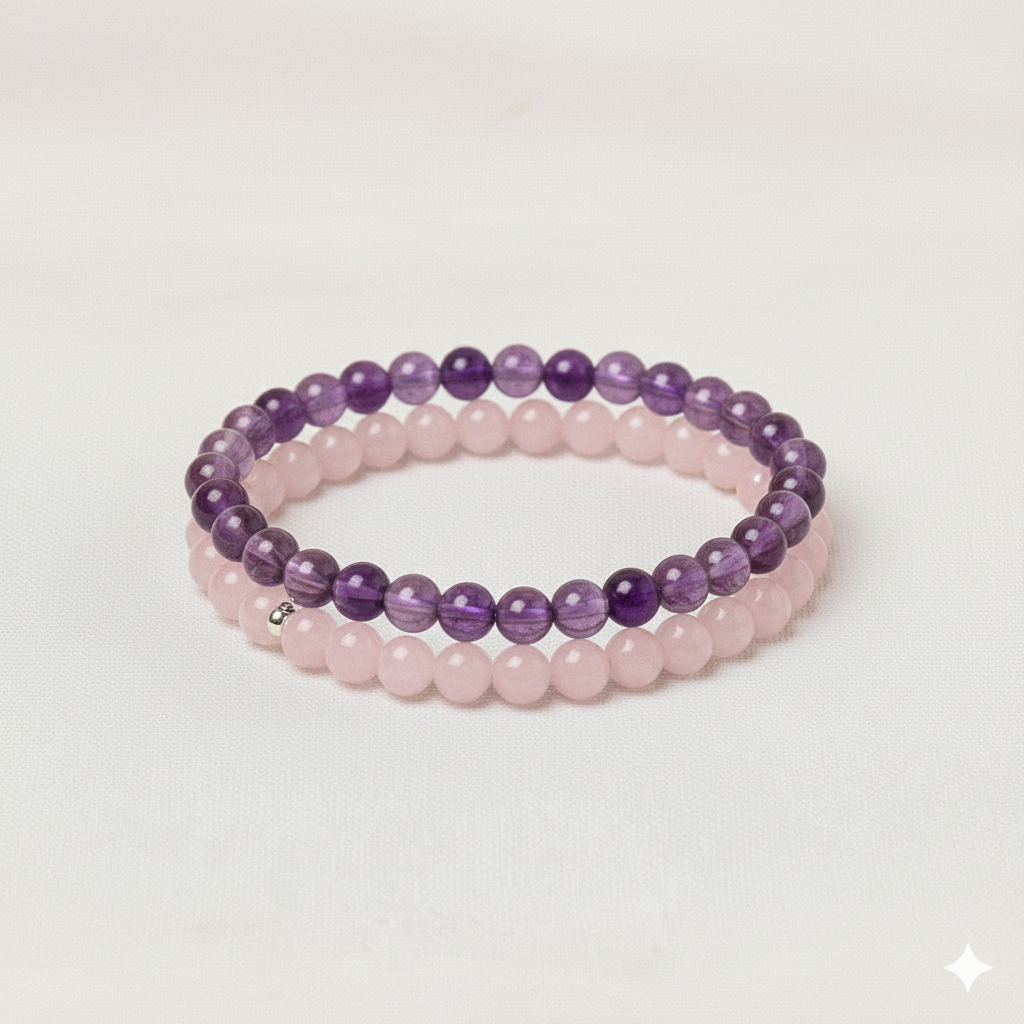 Armonía para el corazón - Pack 2 pulseras poderosas