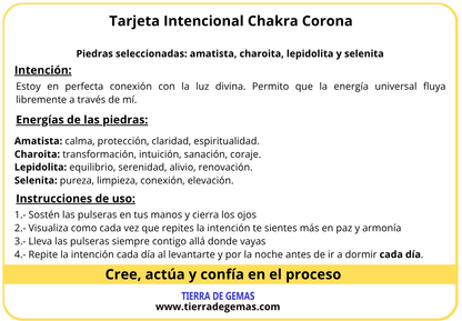 Chakra Corona - Set 4 pulseras