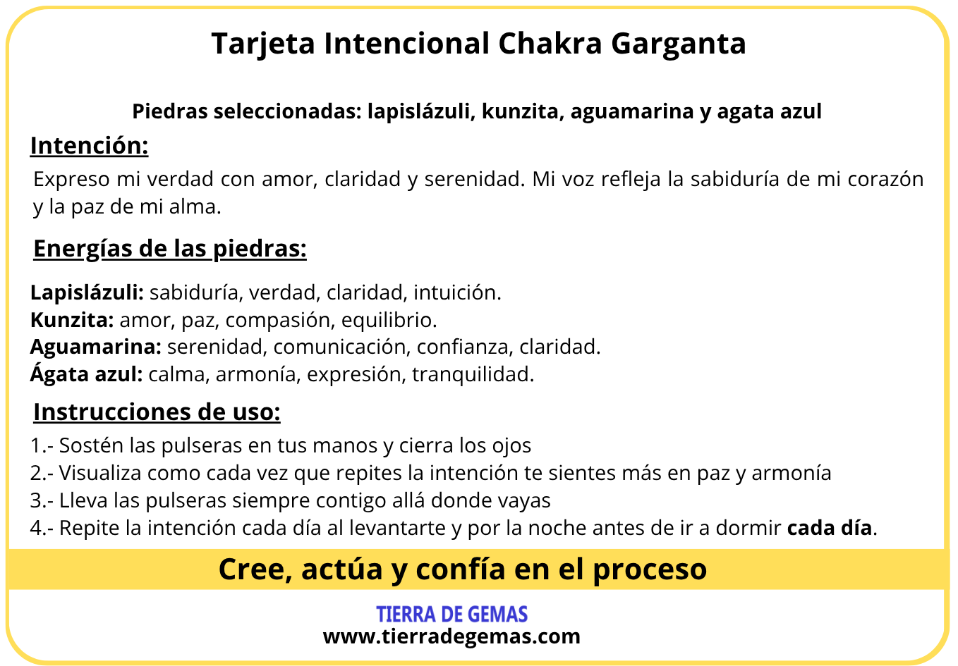 Chakra Garganta - Set 4 pulseras