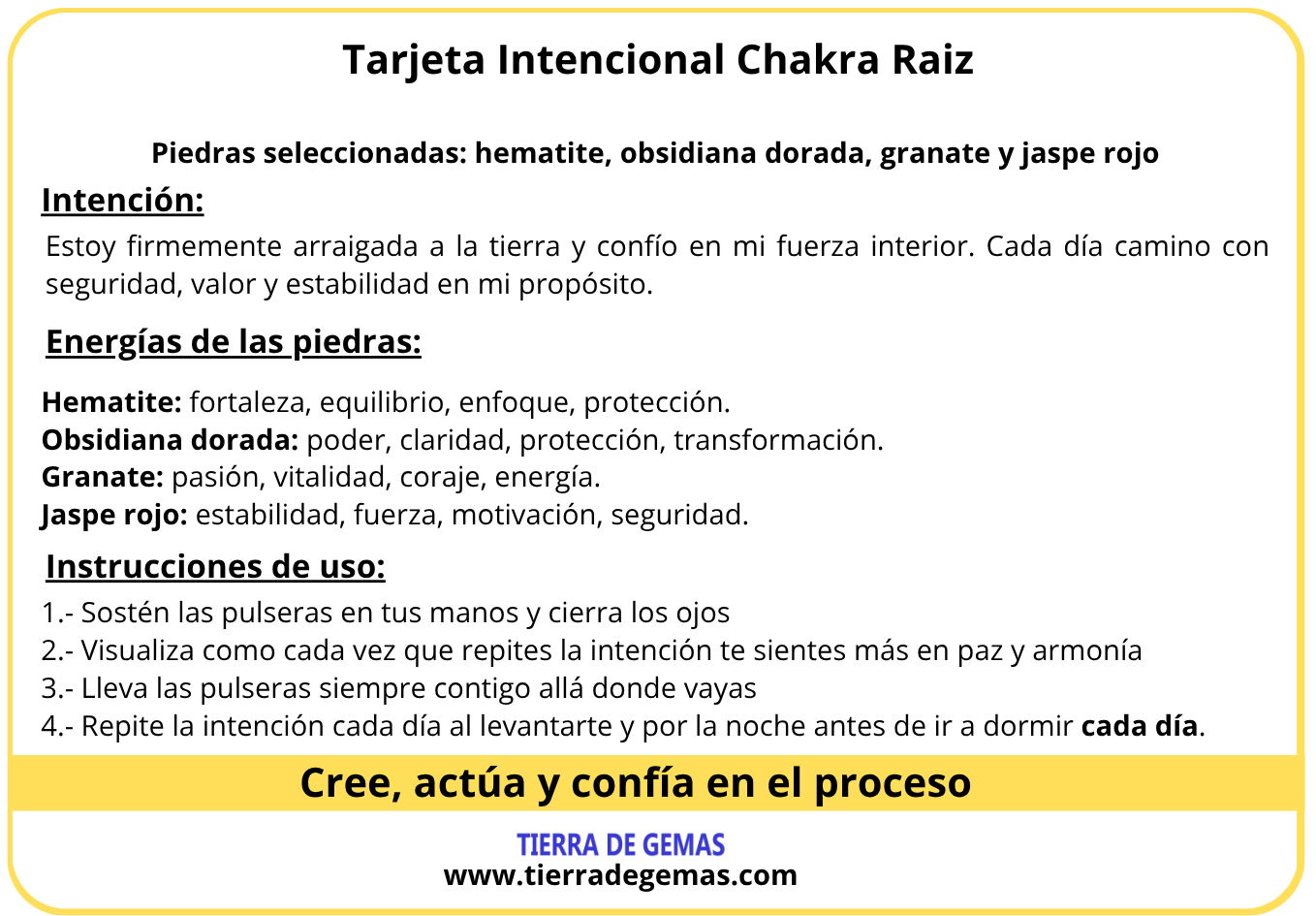 Chakra Raiz - Set 4 pulseras