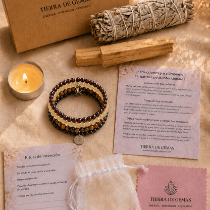 Set Pulseras Leo