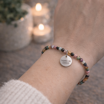 Sintonía del Alma y la Tierra (Pulsera bolas 4mm)