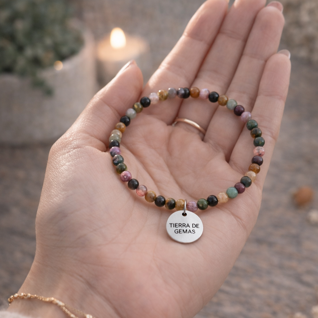 Sintonía del Alma y la Tierra (Pulsera bolas 4mm)