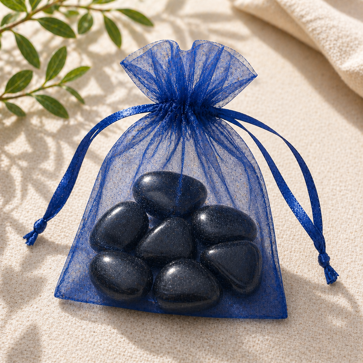 Protección Absoluta y Suerte (7 piedras Shungit rodado 2-3 cm)