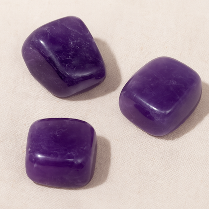 Pack 3 piedras Amatista - Calma y Claridad
