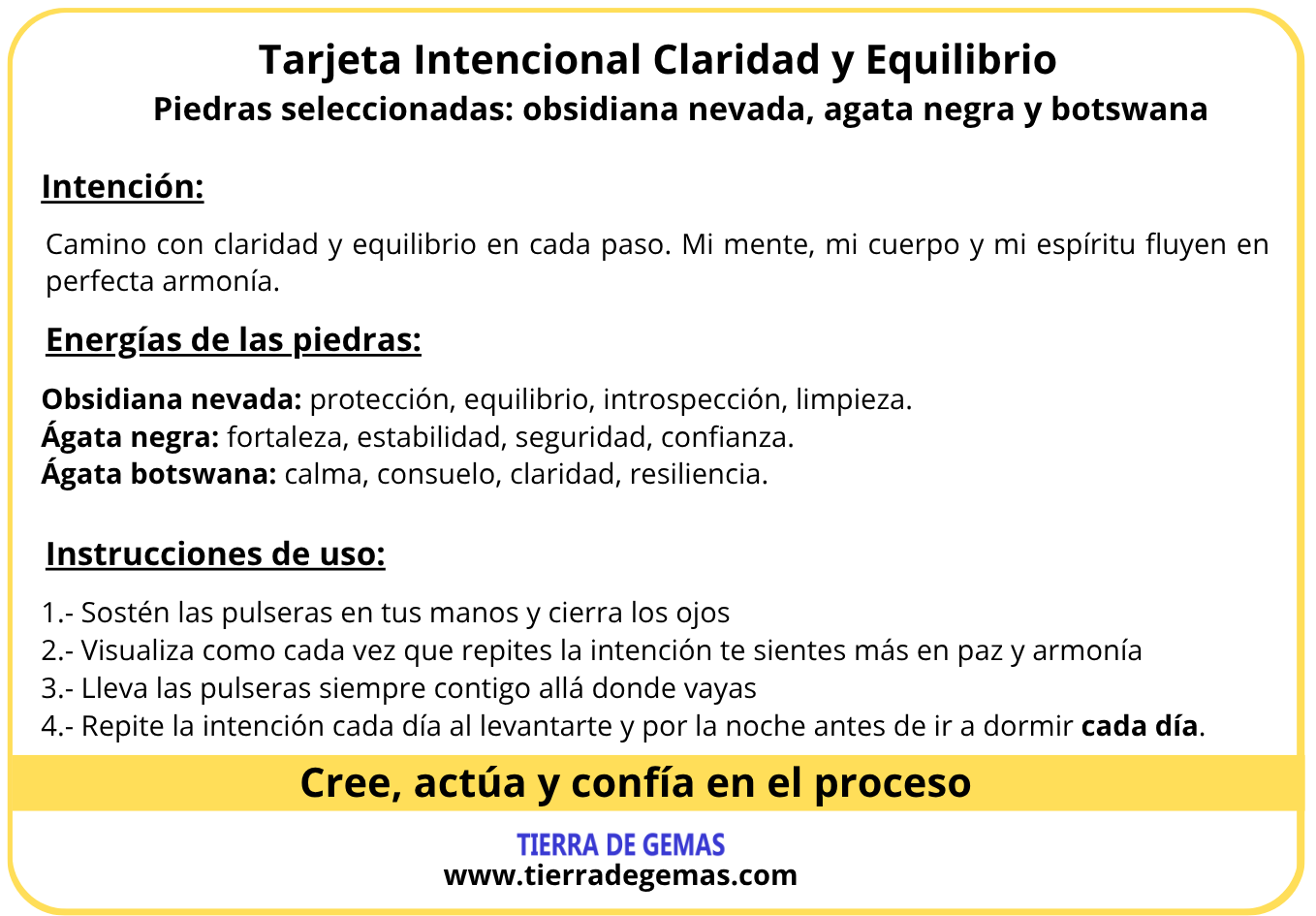 Claridad y Equilibrio - Pack 3 pulseras poderosas