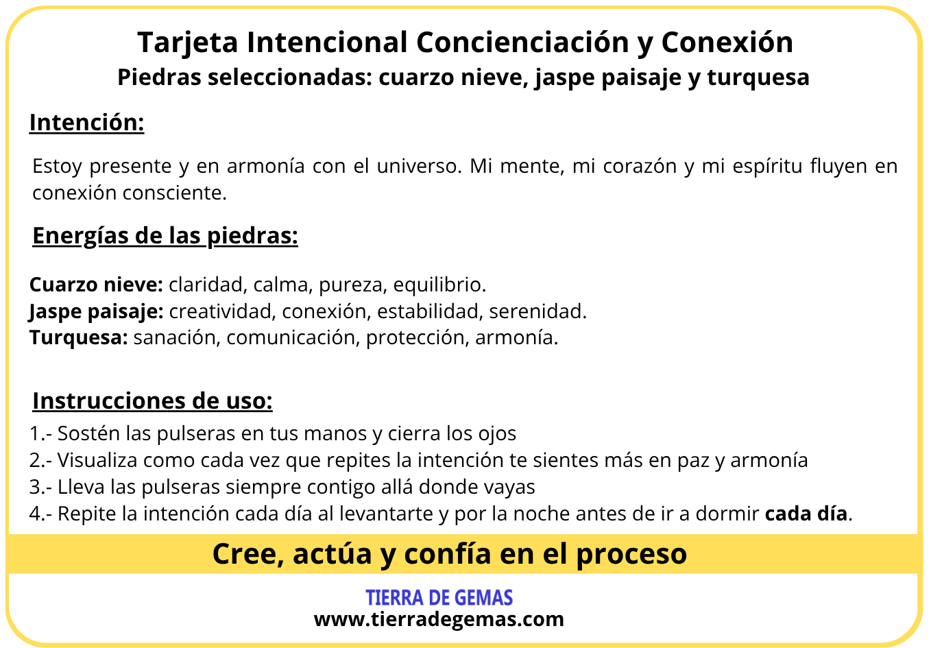 Concienciación y Conexión - Pack 3 pulseras poderosas